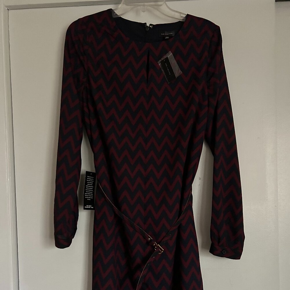 NWT The Limited Belted Midi Dress